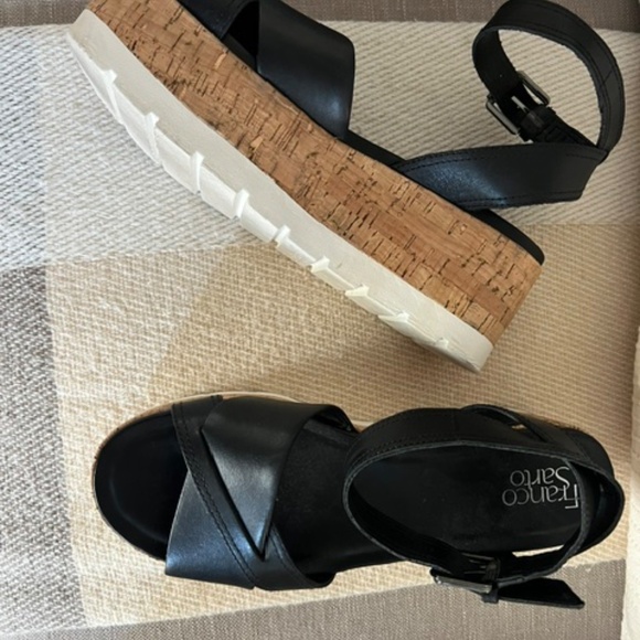 Franco Sarto Platform Sandals - Picture 7 of 8